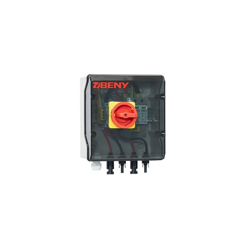 Solar Junction Box - 1in-1out 1000V DC 25A IP66 Fireproof