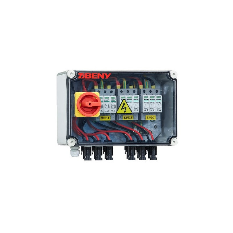 Solar Equipment - PV Junction Box DC 3in-3out 1000V 50A IP66