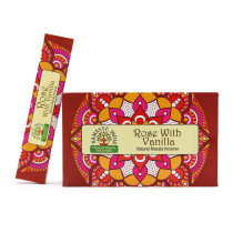 Kvepiančios Lazdelės - Orkay Namaste Mandala Masala Rožių Vanilė 15 Lazdelių 20cm Kvepiančios Lazdelės - Orkay Namaste Mandala Masala Rožių Vanilė 15 Lazdelių 20cm