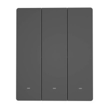 Išmanusis Sieninis Jungiklis - SONOFF M5-3C-80 Wi-Fi 3-Gang 6A 100V-240V AC Išmanusis Sieninis Jungiklis - SONOFF M5-3C-80 Wi-Fi 3-Gang 6A 100V-240V AC