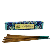 Incense Sticks - Namaste Mandala Masala Patchouli Nag Champa 15 Sticks Incense Sticks - Namaste Mandala Masala Patchouli Nag Champa 15 Sticks