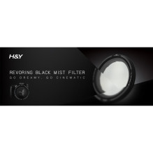 Camera Filter - HY Black Mist 1/2 Magnetic Round Filter 46-62mm