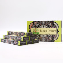 Incense Sticks - Namaste Mandala Masala Black Opium 15 Sticks 20cm Incense Sticks - Namaste Mandala Masala Black Opium 15 Sticks 20cm
