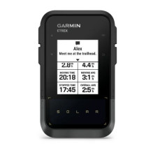Portable GPS - Garmin eTrex Solar 2.2' Screen, 28MB RAM, IPX7 Waterproof