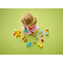 Žaislas - LEGO DUPLO 10412 Animal Train (LEGO, 19 statybinių elementų, įvairių spalvų)
