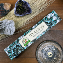 Incense Sticks - Namaste Mandala Masala White Sage 15 Sticks 20 cm Incense Sticks - Namaste Mandala Masala White Sage 15 Sticks 20 cm