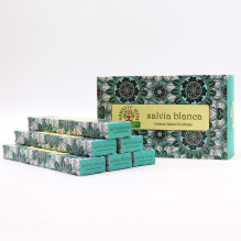 Incense Sticks - Namaste Mandala Masala White Sage 15 Sticks 20 cm Incense Sticks - Namaste Mandala Masala White Sage 15 Sticks 20 cm