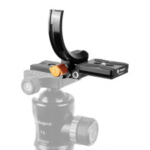 Camera Adapter - Fotopro X-Rotator 75 1/4' 3/8' Mounting Threads Orange Camera Adapter - Fotopro X-Rotator 75 1/4' 3/8' Mounting Threads Orange