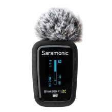 Microphone Transmitter - Saramonic Blink500 ProX TX 100m Range 10h Battery Life OLED Display