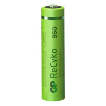 Akumuliatorius - GP ReCyko R03 AAA 950mAh NiMH Įkraunamų 10 Paketas