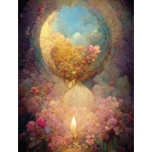 Notebook - Light Blue Angel's Path 220 Pages 18x23.5 cm Notebook - Light Blue Angel's Path 220 Pages 18x23.5 cm
