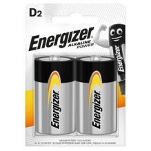 Battery - Energizer LR20 D Alkaline 1.5V 142g 2-unit Battery - Energizer LR20 D Alkaline 1.5V 142g 2-unit