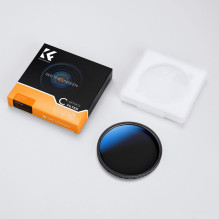 Fotoaparato Filtras - K&amp;F Concept Nano-C HMC Fader ND2-400 67mm Reguliuojamas Pilkas Filtras