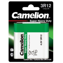 Battery - Camelion 3R12 4.5V Super Heavy Duty 2000mAh