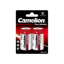 Battery - Camelion C Plus Alkaline D size 1.5V 134.1g 2 pcs. Battery - Camelion C Plus Alkaline D size 1.5V 134.1g 2 pcs.