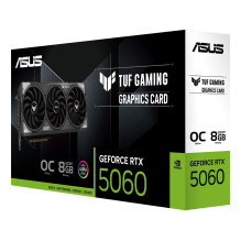 Vaizdo Plokštė - ASUS TUF Gaming TUF-RTX5060-O8G-GAMING 8GB GDDR7 2640MHz