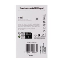 Smart Lock - Nuki 9120072080609 Bluetooth 5.0 Weatherproof IP65