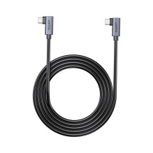 USB Cable - UNITEK C14147ABK01-1M USB C 90° 100W 1M USB Cable - UNITEK C14147ABK01-1M USB C 90° 100W 1M