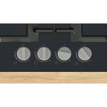 Dujinė Viryklė - Bosch Serie 4 PNP6B6K40 4 Zonos 7500W Stiklo Viršus Ketaus Dujinė Viryklė - Bosch Serie 4 PNP6B6K40 4 Zonos 7500W Stiklo Viršus Ketaus