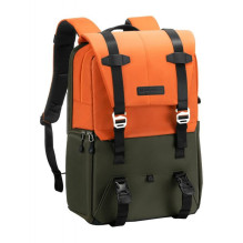 Photo Backpack - KF Concept Urban Wander 20L, Holds Camera, Lens, Laptop, Drone, Orange