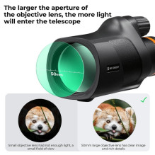 Optical Device - KF Concept BaK-4 12x50 Telescope Waterproof Black Optical Device - KF Concept BaK-4 12x50 Telescope Waterproof Black