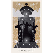 Taro Kortų Rinkinys - Nova Witch Tarot 78 Kortos su Gidu