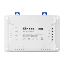 Išmanusis Jungiklis - SONOFF 4-Kanalo Wi-Fi Jungiklis 40A Balso Valdymas Išmanusis Jungiklis - SONOFF 4-Kanalo Wi-Fi Jungiklis 40A Balso Valdymas