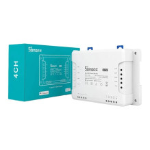 Smart Switch - SONOFF 4-Channel Wi-Fi Switch 40A Voice Control Smart Switch - SONOFF 4-Channel Wi-Fi Switch 40A Voice Control