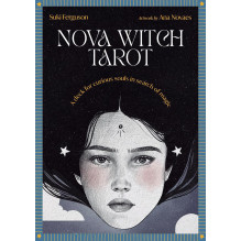 Taro Kortų Rinkinys - Nova Witch Tarot 78 Kortos su Gidu