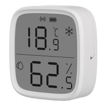 Išmanusis Jutiklis - SONOFF Zigbee LCD Temperatūros ir Drėgmės Jutiklis su 2.8 colių Ekranu Išmanusis Jutiklis - SONOFF Zigbee LCD Temperatūros ir Drėgmės Jutiklis su 2.8 colių Ekranu