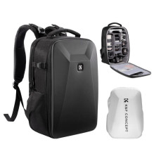 Camera Backpack - KF Concept Nature Wander 22L, Holds Camera, Lens, Laptop 15.6' Black