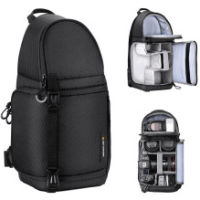 Camera Backpack - KF Concept Beta Messenger 10L, Adjustable Strap, Black Camera Backpack - KF Concept Beta Messenger 10L, Adjustable Strap, Black
