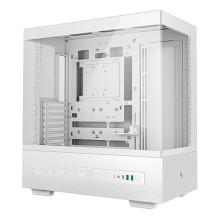 Computer Case - DeepCool CH690 Tower 45cm GPU, 18.2cm CPU Cooler, LCD Screen White Computer Case - DeepCool CH690 Tower 45cm GPU, 18.2cm CPU Cooler, LCD Screen White