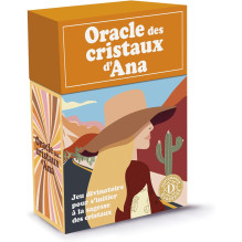 Spiritual Card Set - L'Oracle des Cristaux d'Ana Grimaud 80 Cards Made in France
