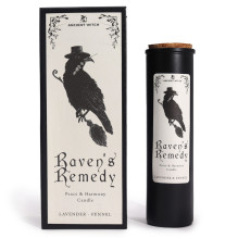 Candle - Ancient Witch Raven's Remedy Lavender Fennel 50h Burn Time 708g