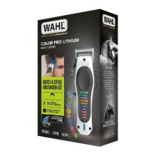 Hair Clipper - Wahl 3028048 Lithium Ion 120min Run Time 10 Combs Black, White Hair Clipper - Wahl 3028048 Lithium Ion 120min Run Time 10 Combs Black, White