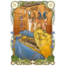 Oracle Kortų Rinkinys - Lo Scarabeo Egiptietiškas Lenormand 36 Kortos 88x125mm Oracle Kortų Rinkinys - Lo Scarabeo Egiptietiškas Lenormand 36 Kortos 88x125mm
