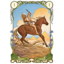 Oracle Card Deck - Lo Scarabeo Egyptian Lenormand 36 Cards 88x125mm Oracle Card Deck - Lo Scarabeo Egyptian Lenormand 36 Cards 88x125mm
