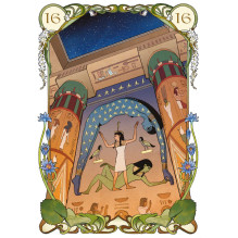 Oracle Card Deck - Lo Scarabeo Egyptian Lenormand 36 Cards 88x125mm Oracle Card Deck - Lo Scarabeo Egyptian Lenormand 36 Cards 88x125mm