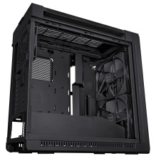 Kompiuterio Korpusas - ASUS ProArt PA602 Wood Edition Midi Tower 8 HDD Įlankos Juodas