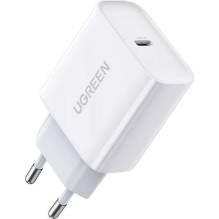 Pakrovėjas - Ugreen USB PD 3.0 Quick Charge 4.0+ 20W 3A Mains White Pakrovėjas - Ugreen USB PD 3.0 Quick Charge 4.0+ 20W 3A Mains White