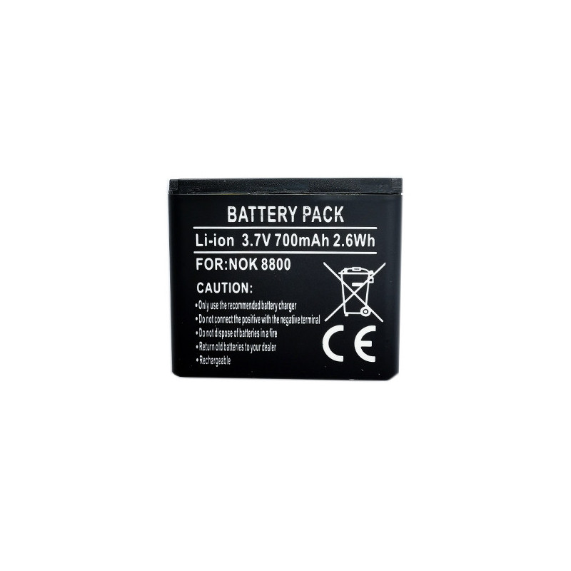 Pakaitinė baterija NOKIA BP-6X 700mAh 3.7V