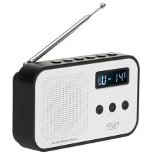 Audio Įranga - Radijas Adler AD 1907 Skaitmeninis Tuneris FM / AM USB-C Žadintuvas Audio Įranga - Radijas Adler AD 1907 Skaitmeninis Tuneris FM / AM USB-C Žadintuvas