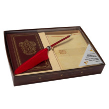 Stationery Set - Harry Potter Gryffindor 192 Page Diary, 20 Notepads, Pen Stationery Set - Harry Potter Gryffindor 192 Page Diary, 20 Notepads, Pen