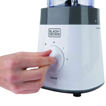 Tabletop Blender - Black+Decker BXJB500E 500W 1.5L Glass Jar Tabletop Blender - Black+Decker BXJB500E 500W 1.5L Glass Jar