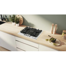 Dujinė Viryklė - Bosch Serie 6 PPP6A2I40 4 Zonos FlameSelect Stiklo Juoda Dujinė Viryklė - Bosch Serie 6 PPP6A2I40 4 Zonos FlameSelect Stiklo Juoda