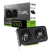 Vaizdo Plokštė - ASUS Dual NVIDIA GeForce RTX 5050 8GB GDDR6 2647MHz