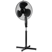 Namų Technika - Activejet WSR-40C Stovintis Ventiliatorius 43 cm 3 Greičių Suvibruojantis 80°
