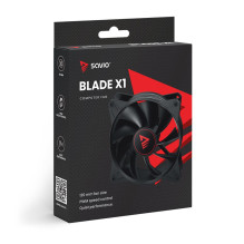 Aušintuvo Ventiliatorius - SAVIO FAN 120MM 1800 RPM 32 Sone 9 Peiliai Aušintuvo Ventiliatorius - SAVIO FAN 120MM 1800 RPM 32 Sone 9 Peiliai