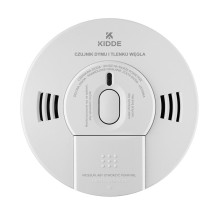 Smoke and Carbon Monoxide Detector - K10SCO Wireless 85 dB Alarm LED Indicators